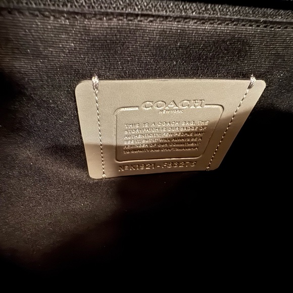 ❌SOLD ❌NWOT Men’s Coach Gray and Blue Backpack - Picture 13 of 15